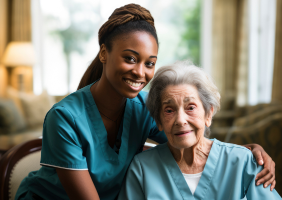 Nurse and Patient